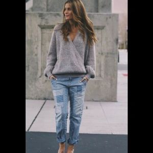 FREE PEOPLE Wrap knit sweater Size XS